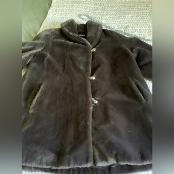 Vintage Teddy coat.L/XL - Picture 6 of 13